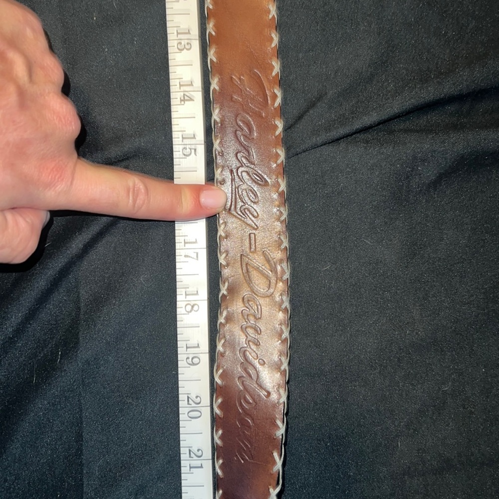 Reversible leather belt !